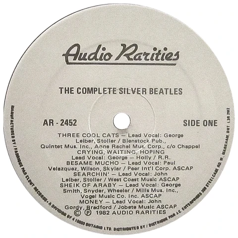 LP.SQ14C.AR.1, Audio Rarities White, Cinram
