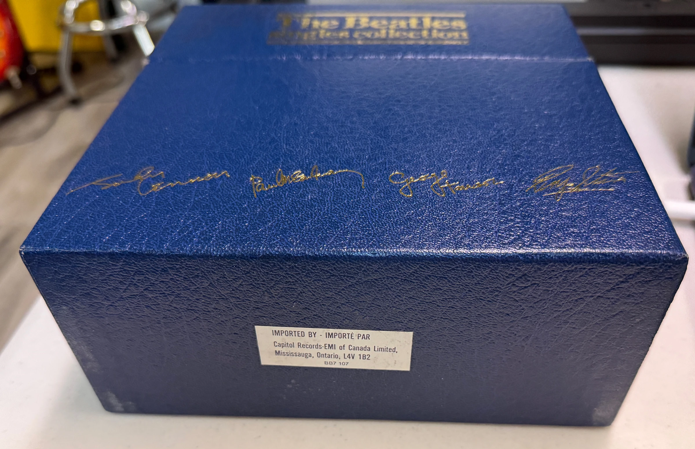 Side Quest, Beatles UK Blue Box Sets - UK Imports, box photo