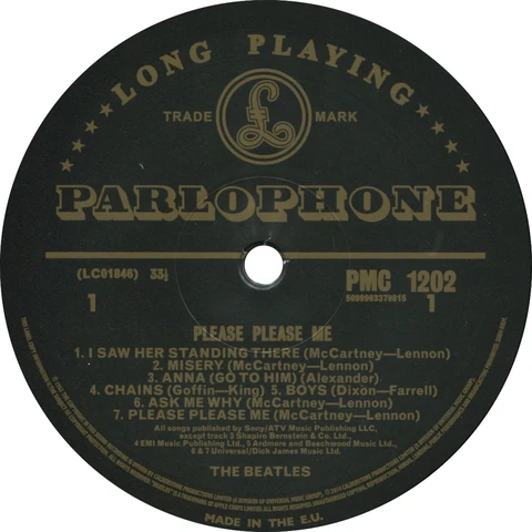 Parlophone Label Type 1