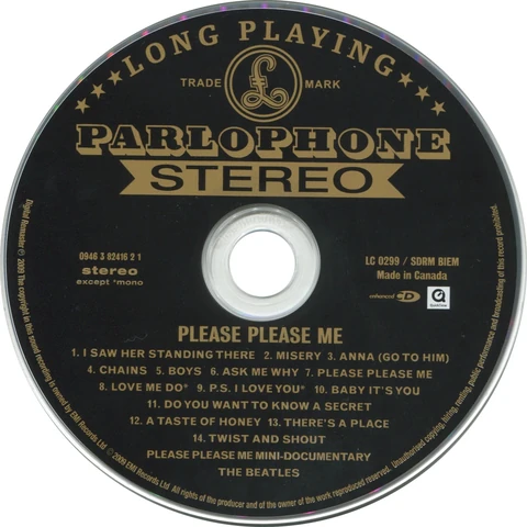 CD.82416.7.1, 2009 Remaster Cinram Pressing