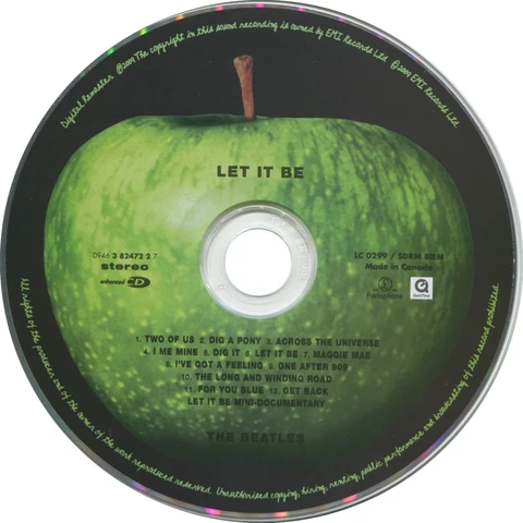 CD.82416.7.13, 2009 Remaster, Cinram Pressing