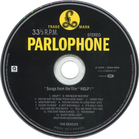 CD.82416.7.4, 2009 Remaster, Cinram Pressing