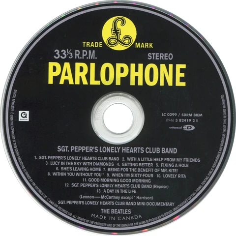 CD.82416.7.7, 2009 Remaster, Cinram Pressing