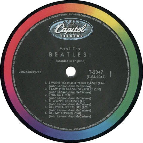 LP.LABEL.UNI.1, Label type 1, Rainbow Label