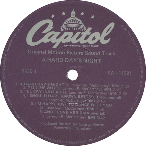 LP.11921.11.1, Purple 3rd gen. (Capitol)