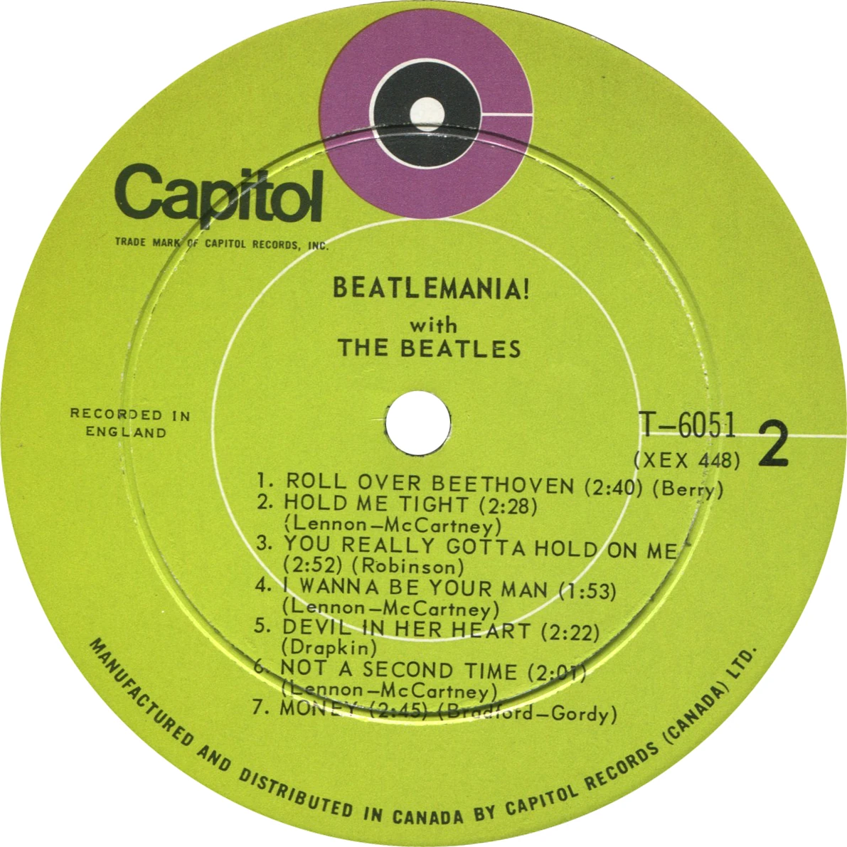 Beatlemania! With The Beatles, LP.6051.4.1
