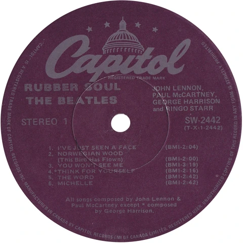 LP.2442.10.1, Purple 2nd gen. (Capitol)