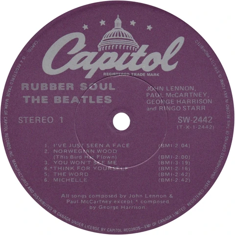 LP.2442.11.1, Purple 3rd gen. (Capitol)