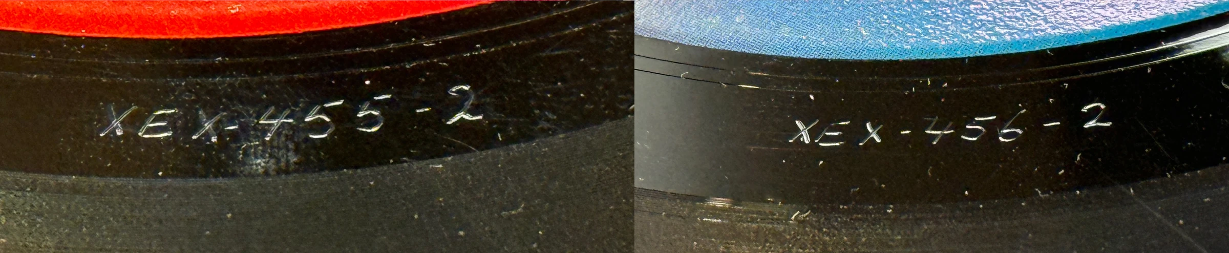 Twist And Shout, LP.6054.1.2, matrix stamp detail
