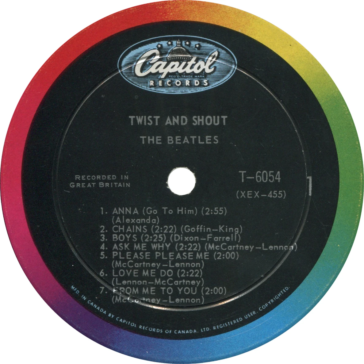 Twist And Shout, LP.6054.1.2