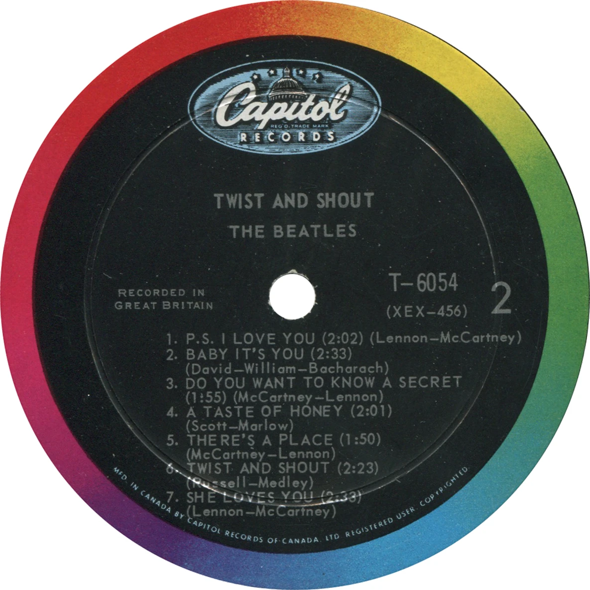 Twist And Shout, LP.6054.1.2
