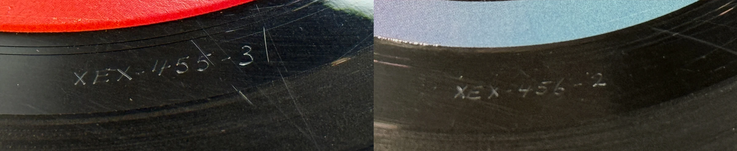 Twist And Shout, LP.6054.1.4, matrix stamp detail