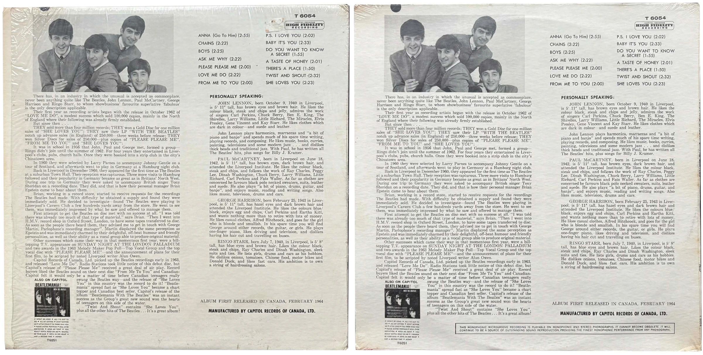 Twist And Shout, LP.6054.7.2
