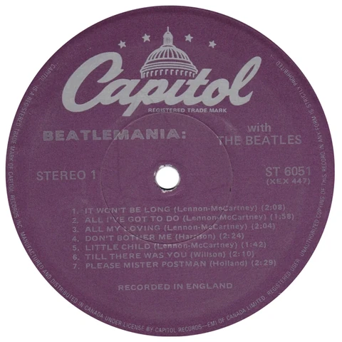 LP.6051.11.1, Purple 3rd gen. (Capitol)