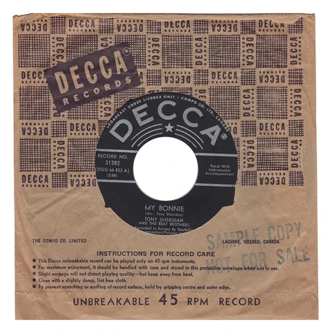 My Bonnie (Decca)