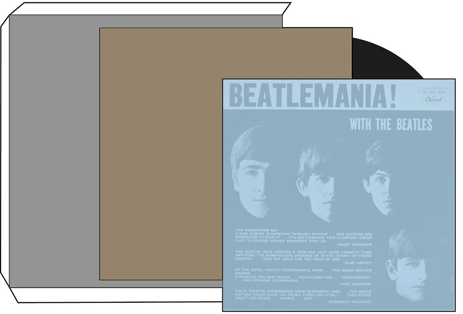 Beatlemania! With The Beatles, LP.6051.2.1, slick photo