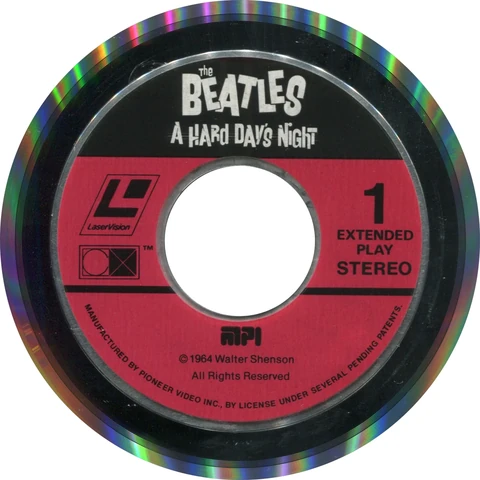 A Hard Day's Night, CED.1064.USA.1, MPI Edition