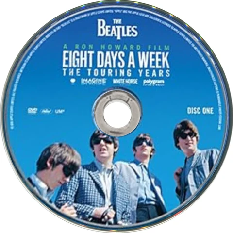 Eight Days A Week, DVD.25751.USA.1, 2 Disc set, cardboard Box