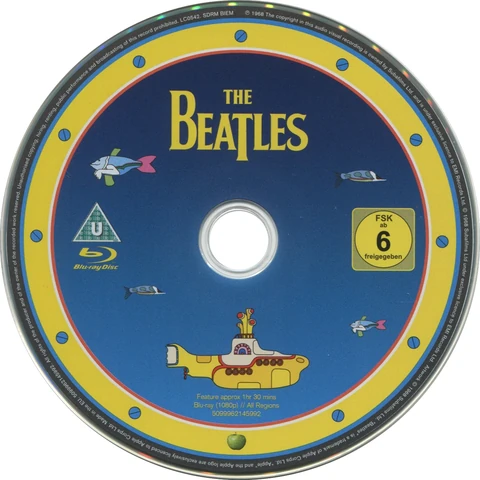 Yellow Submarine, BR.62145992.EU.1, Universal Blu-ray, Digipack