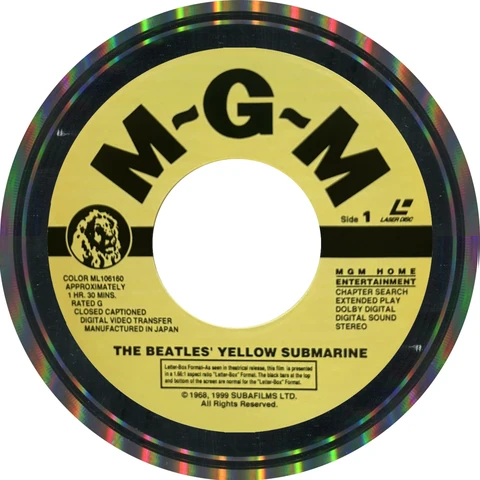 Yellow Submarine, LD.106160.USA.1, Songtrack 1999 Edition