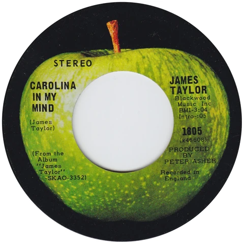 Carolina In My Mind, James Taylor