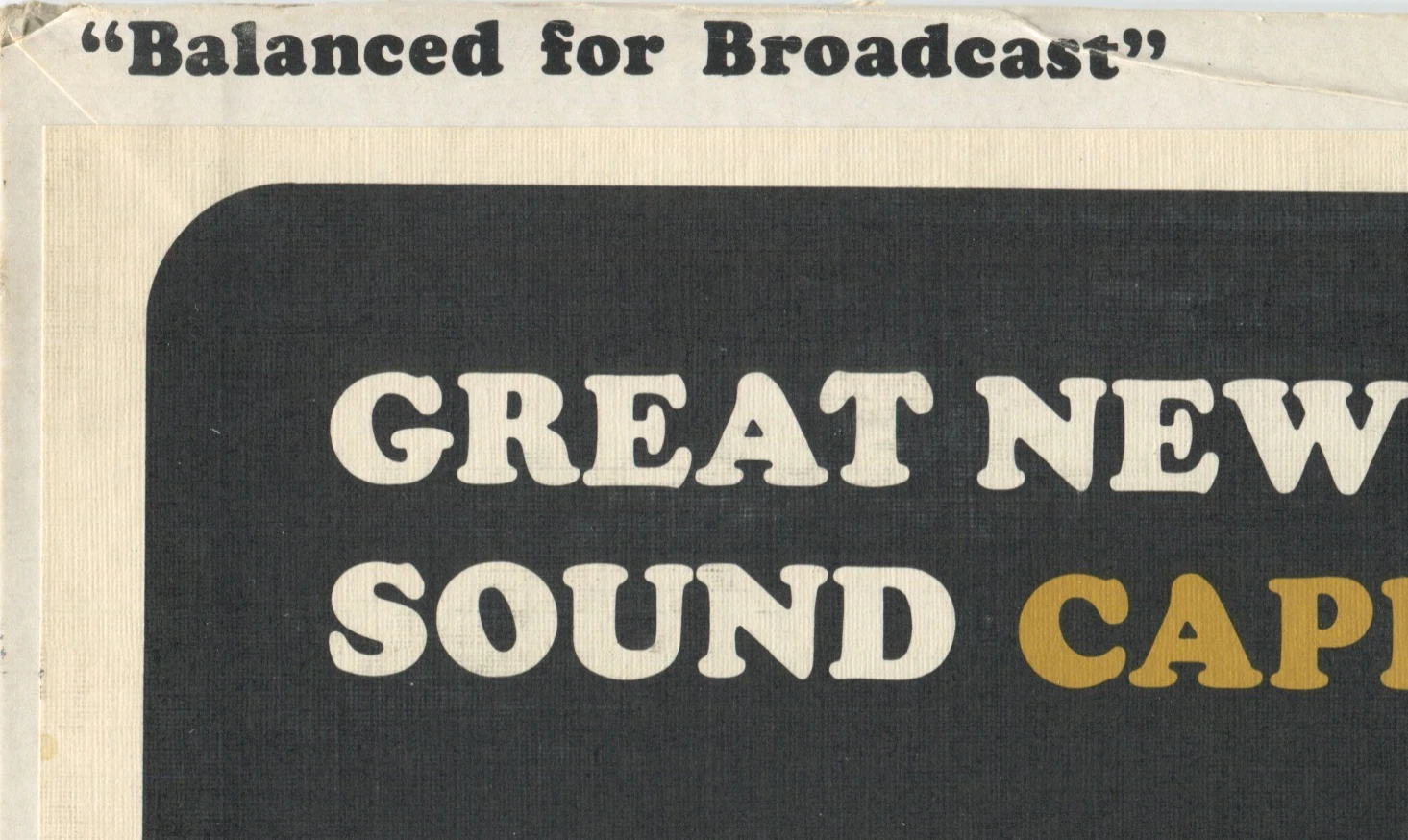 Balanced For Broadcast: Great New Releases From The Sound Capitol Of The World February 1964, LP.PRO2537/8.US.1