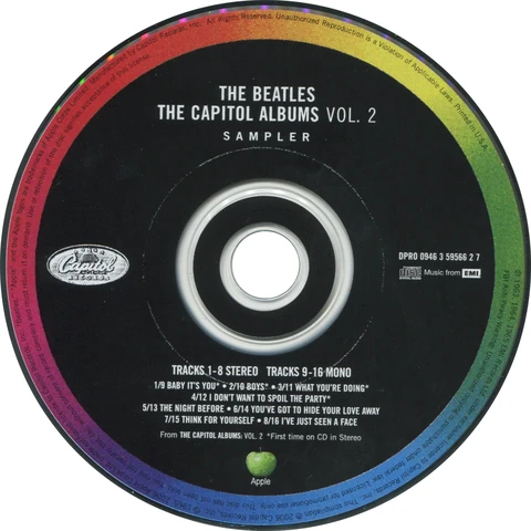 CD.59566.5.1, Volume 1 Promo Sampler